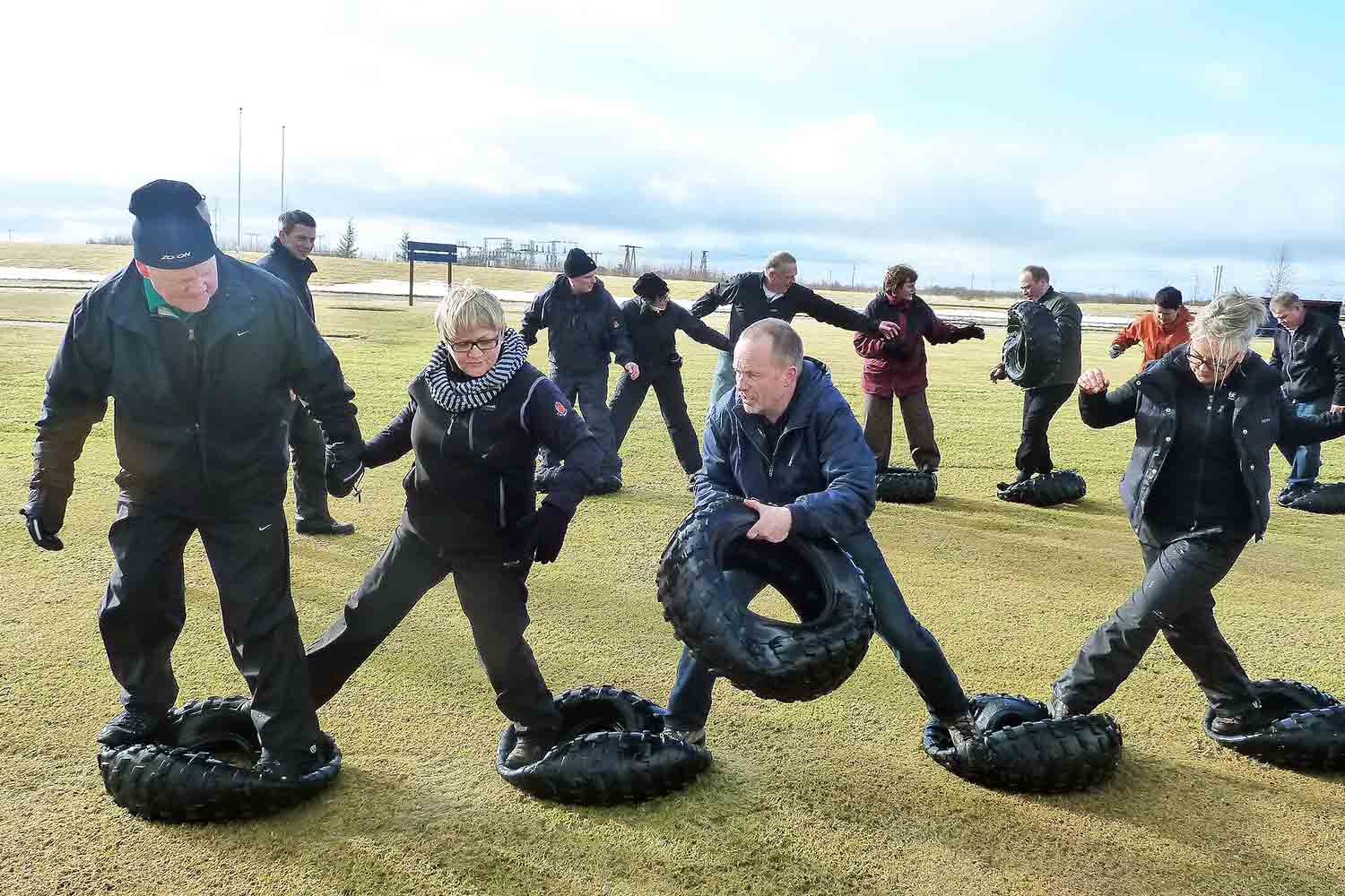 Hópefli og fjörefli - HópeflishringurHópeflis þrautur